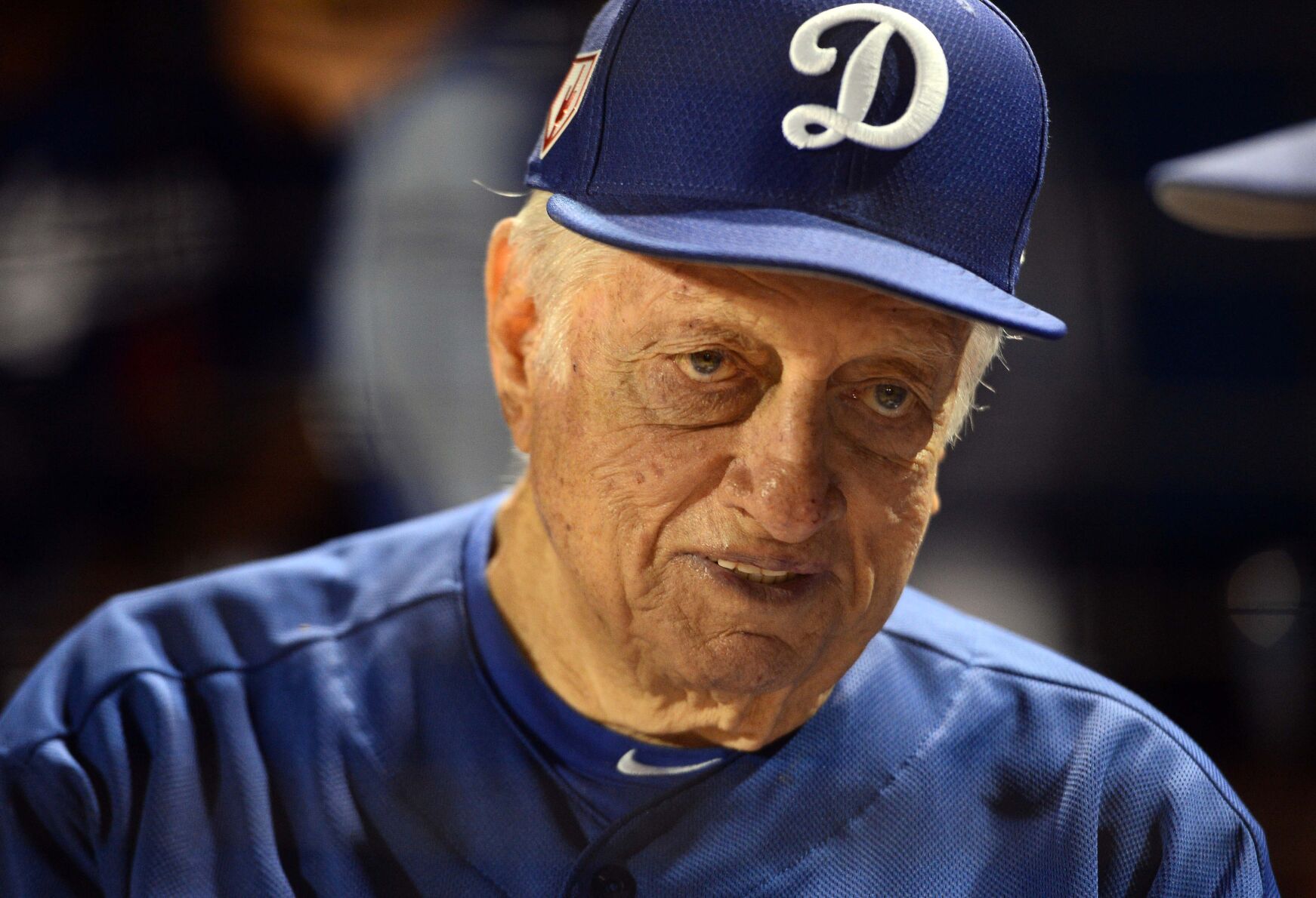 MLB: Spring Training-Cleveland Indians at Los Angeles Dodgers